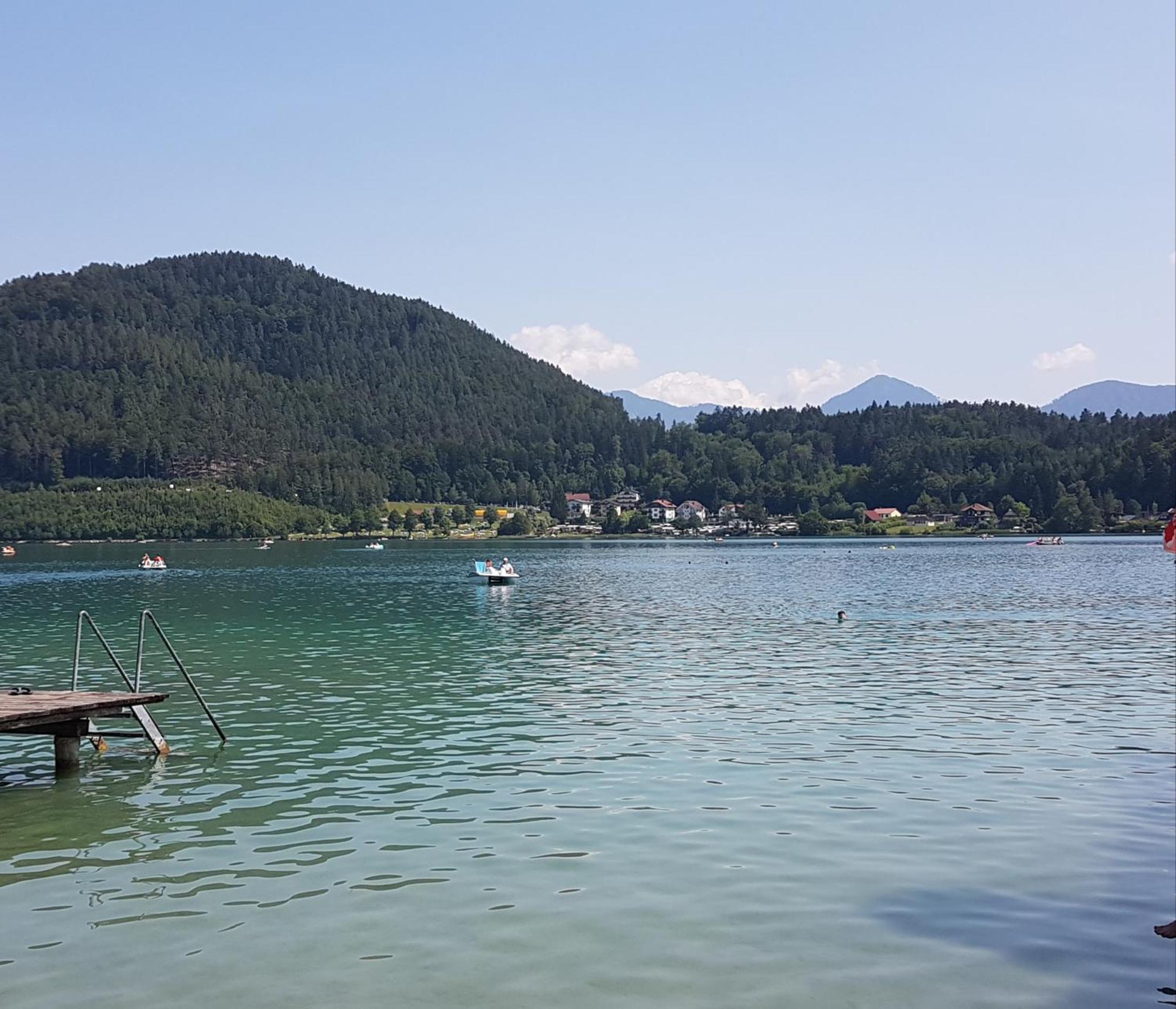 Villa Blu Sankt Kanzian am Klopeiner See Esterno foto